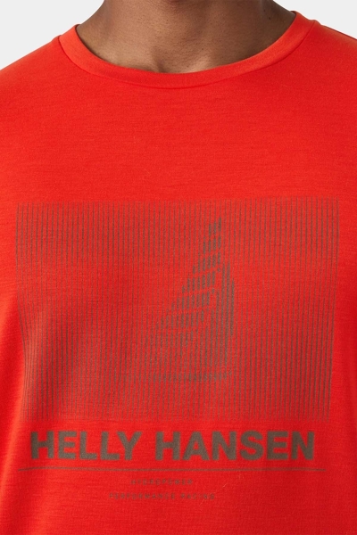 Helly Hansen Hp Race Graphic Erkek Kısa Kollu Tişört HHA.34419-222