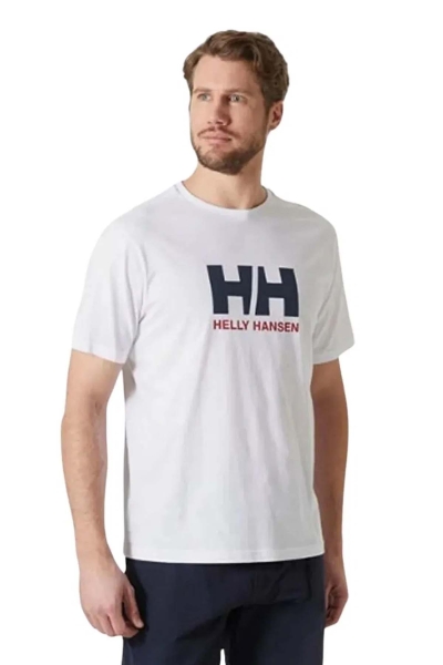  Helly Hansen HH Logo 3.0  Beyaz Erkek Yuvarlak Yaka TişörtHHA.54596.001