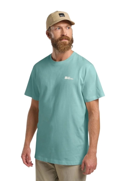 Jack Wolfskin Essential Erkek Yeşil Tişört 1808382TR-E0180