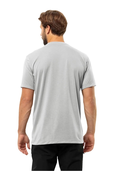 Jack Wolfskin Gri Erkek Tişört Vonnan 1809951TR-6709