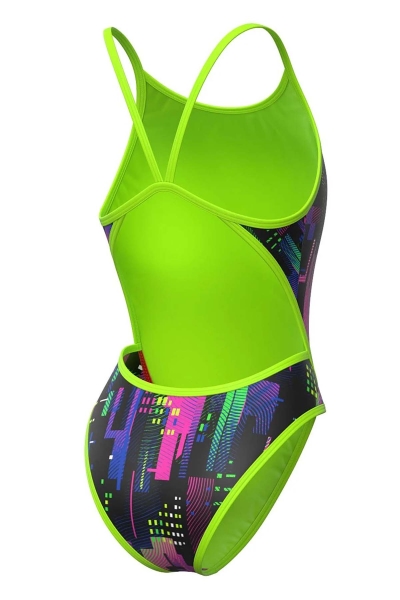 Mad Wave Crossback Chloroflex G0 Kız Çocuk Yüzücü Mayosu M4025-09-G0W