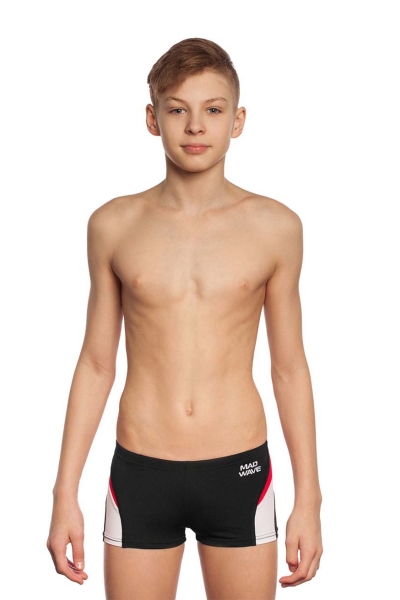 Mad Wave Erkek Çocuk Boxer Mayo Siyah M1495-WCN