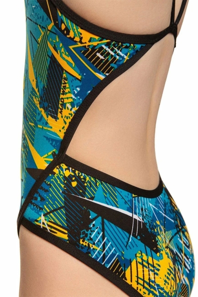 Mad Wave Yüzme Askılı Kız Çocuk Mayosu Daria