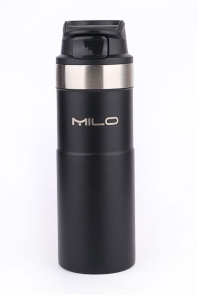 Milo The Quıx Daıly 500 ML  Çelik Termos -Siyah 20241201-1