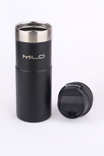 Milo The Quıx Daıly 500 ML  Çelik Termos -Siyah 20241201-1