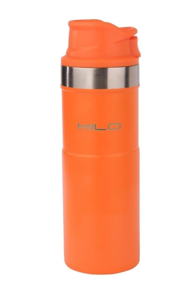 Milo The Quıx Daıly 500 ML  Çelik Termos -Turuncu 20241201-4