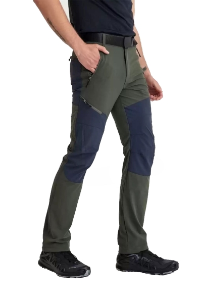 Q&Steinbock Calcedon Haki Parçalı Erkek Outdoor Pantolon 50555-1