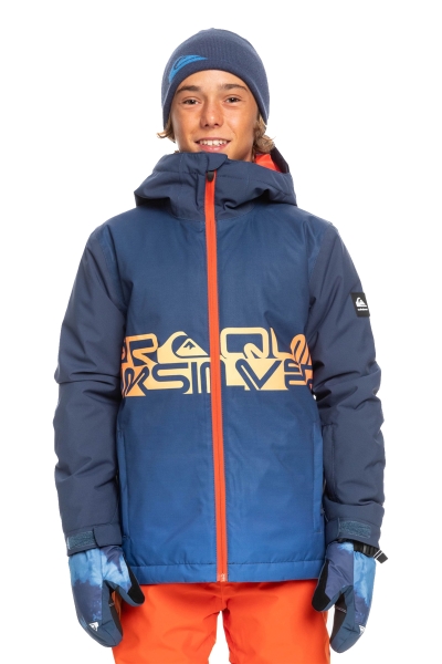 Quiksilver Mission Printed Çocuk Snowboard Su Geçirmez Kayak Montu EQBTJ03170