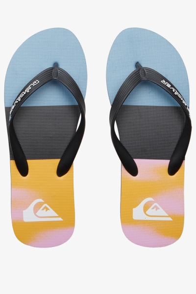 Quiksilver Molokai Stripe Pembe Erkek Parmak Arası Plaj Terliği
