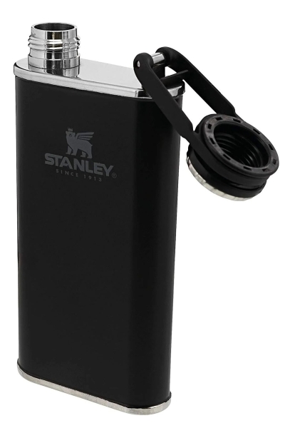 Stanley Klasik Paslanmaz Siyah Çelik Cep Matarası 0.23 LT 10-00837-127
