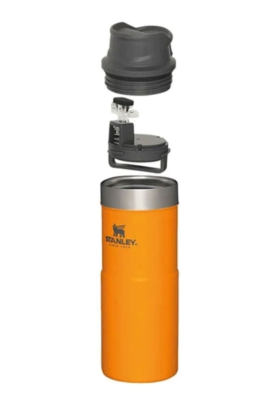 Stanley Klasik Trigger-Action Turuncu Termos Bardak 0.35 Lt