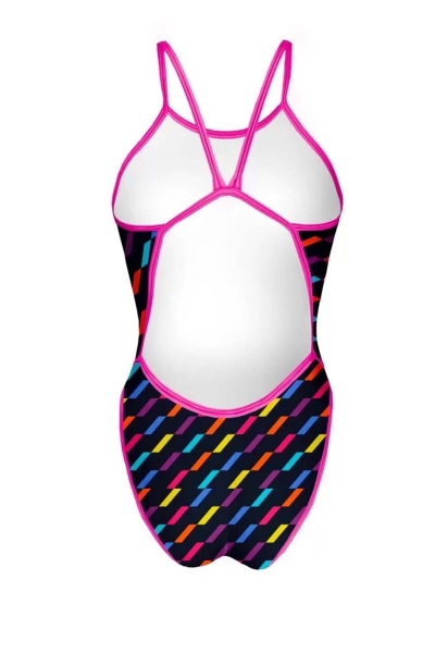 Turbo Bador Natacıon Happy Girl Revolution Kız Çocuk Yüzme Mayosu 5556614-1001