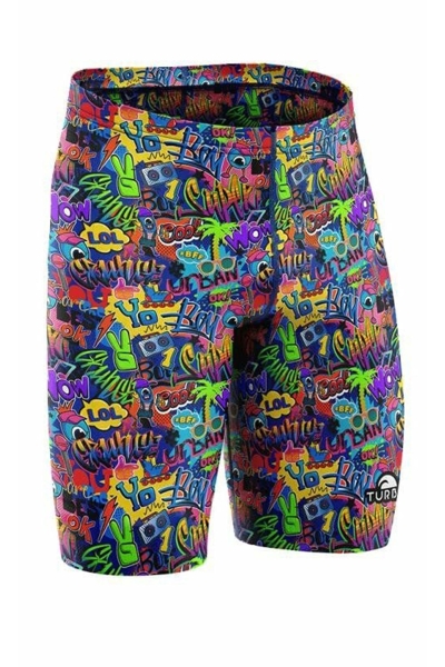 Turbo erkek çocuk Jammer WOW GRAFITTI - 73105128220006-Mavi-10 YAŞ