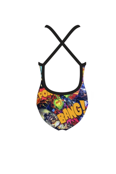 Turbo Yüzücü Havuz Kız Çocuk Mayosu 83081614