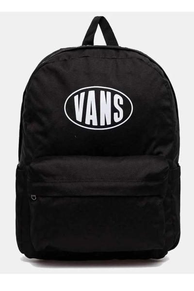 Vans Okul Sıft Çantası Off The Wall Logo Siyah