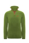 Thermoform hztp19020 - Polarline Kadın Yarım Fermuarlı Yeşil Sweatshirt