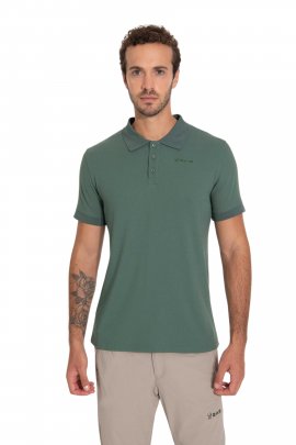 2AS Teal Polo Yaka Erkek Yeşil Tişört