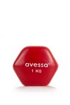 Avessa Dumbell 1 Kg Kırmızı (MB-1000)