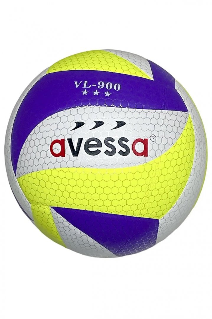 Avessa Mor Sarı Voleybol Topu 