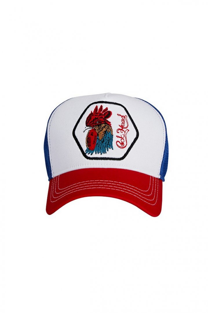 Bad Bear Rooster Cap Beyaz Spor Şapka (20.02.01.013-C04)
