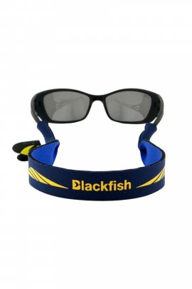 Blackfish Lacivert-Sarı Thin Suda Batmaz Gözlük Bandı