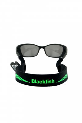 Blackfish Thin Siyah-Yeşil Suda Batmaz Gözlük Bandı