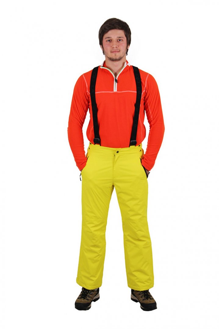 Cmp Erkek Kayak Pantolonu Sarı (3W01717-R460)