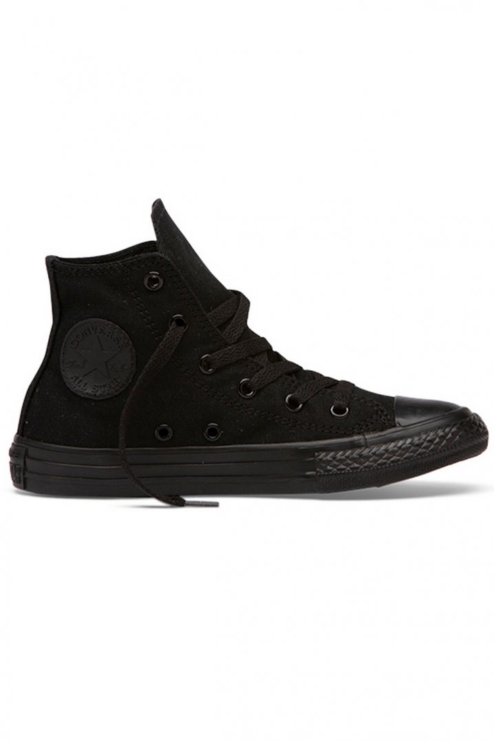 Converse Chuck Taylor All Star Çocuk Siyah Sneaker (3S121)