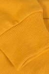 Grand Wolf Basic Kapüşonlu Fermuarlı Sarı Sweatshirt