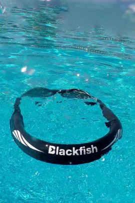 Grand Wolf Blackfish Fat Pro Suda Batmaz Siyah Beyaz Gözlük İpi 