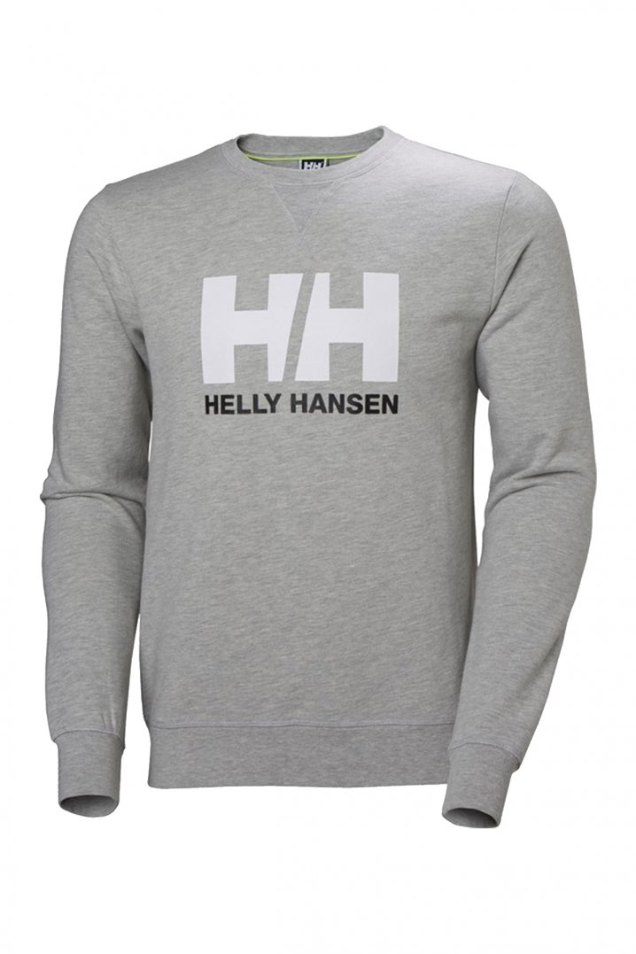 Helly Hansen HHA.34000 - Logo Crew Sweat Erkek Gri Sweat Shirt