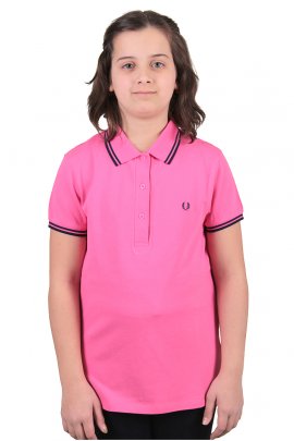 Fred Perry G9762-F730 - Twin Pembe Tipped Çocuk Polo T-Shirt