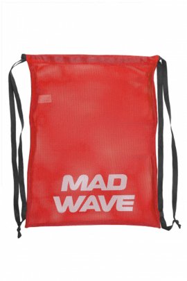 Mad Wave Kırmızı Fileli Yüzme Çantası