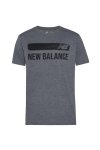 New Balance Erkek Antrasit T-Shirt