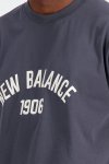 New Balance Erkek Gri T-Shirt 