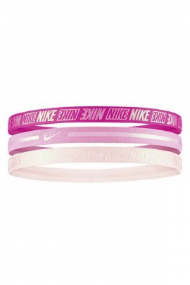 Nike N.000.2755.974 - Metalic Hairbands 3lü Fuşya/Pembe Saç Bandı