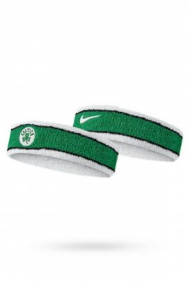 Nike N.100.0540.347.OS - Bos Celtics Clover NBA Yeşil/Beyaz Kafa Bandı