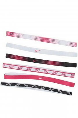 Nike N.000.2545.939 - Printed Hairbands 6lı Saç Bandı