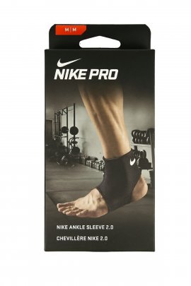 Nike N.MS.37.010 - Pro Ankle Sleeve 2.0 Siyah Ayak Bilekliği