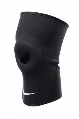 Nike N.MS.38.010 - Pro Combat Open-Patella Knee Sleeve 2.0 Siyah Sporcu Dizlik