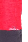 Nordbron Uni Solid Çok Fonksiyonlu Antrasit-Kırmızı Bandana
