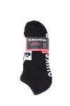 Quiksilver Ankle Pack 3'lü Çorap Siyah (EQYAA03483-KVJ0)