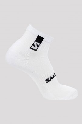 Salomon Gündelik Beyaz Uzun Çorap 3'lü Paket 