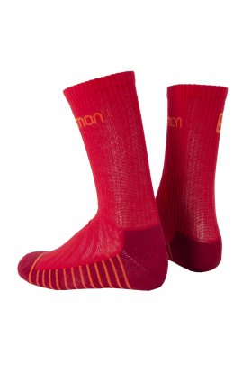 Salomon L16023 - Life 2P Outdoor Kırmızı Çorap