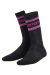 Salomon SA81015 - Life 3P Siyah Mor Outdoor Çorap