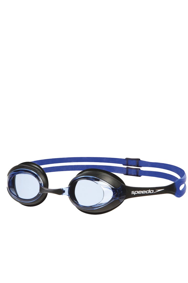 Speedo Merit Yüzücü Gözlüğü Siyah-Mavi (8-028378909-3)