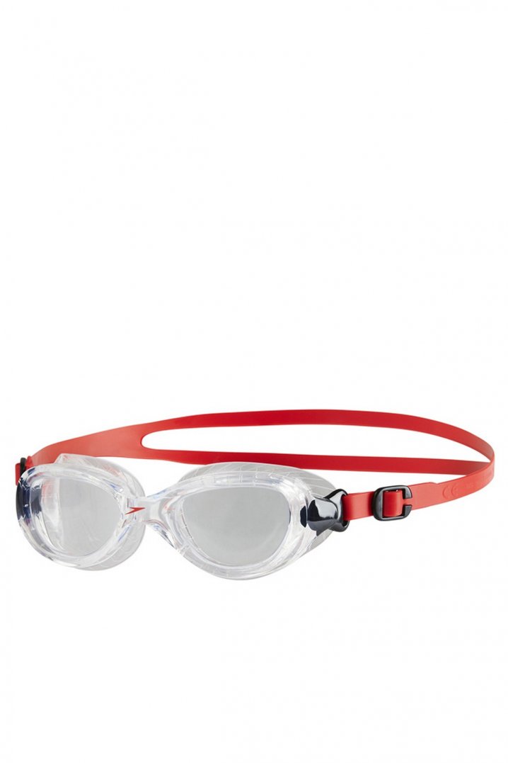 Speedo 8-10900B - Futura Classic Junior Beyaz/Kırmızı Yüzücü Gözlüğü
