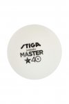 Stiga 1111-2410 - Master 6lı Masa Tenisi Beyaz Pinpon Topu
