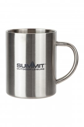 Summit 663016 - Paslanmaz Çelik 450 ml. Çift Cidarlı Gümüş Kupa 