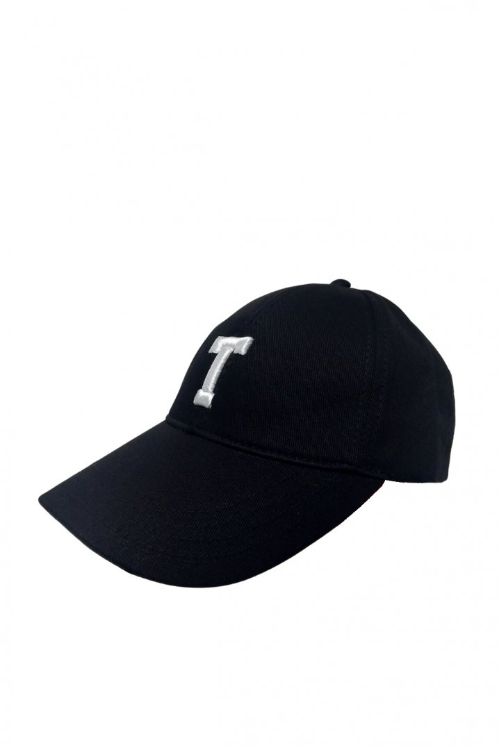 Syt T Harfli Siyah Şapka